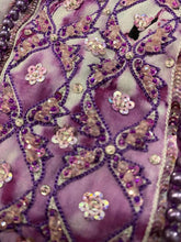 Load image into Gallery viewer, Purple sarong - purple beads
