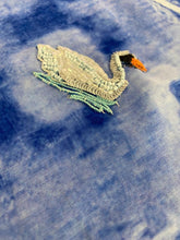 Load image into Gallery viewer, Blue sarong - swans
