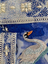 Load image into Gallery viewer, Blue sarong - swans
