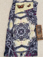 Load image into Gallery viewer, Cream, purple, white + yellow sarong - butterflies
