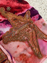 Load image into Gallery viewer, Coral, pink + purple sarong - starfish
