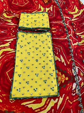 Load image into Gallery viewer, Deep red + yellow sarong
