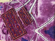 Load image into Gallery viewer, Purple + maroon sarong
