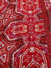 Load image into Gallery viewer, Bright red + pink sarong
