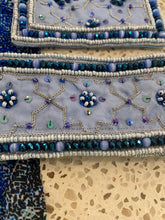 Load image into Gallery viewer, Deep blue sarong - little flowers
