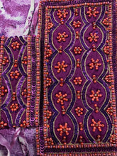 Load image into Gallery viewer, Purple + maroon sarong
