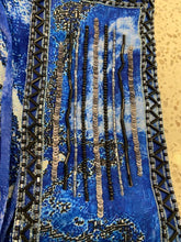 Load image into Gallery viewer, Deep blue sarong - ladybirds
