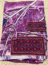 Load image into Gallery viewer, Purple + maroon sarong
