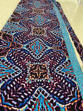 Load image into Gallery viewer, Light blue + deep purple sarong
