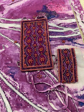 Load image into Gallery viewer, Purple + maroon sarong
