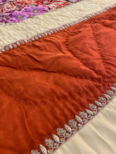 Load image into Gallery viewer, SET 2 - Rustic Orange Bed Cover
